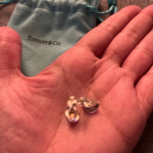 Super Rare AUTHENTIC TIFFANY & Co. Gehry Heart Earrings - Picture 2 of 4